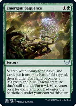 Emergent Sequence (129) [STX] - MTG Single