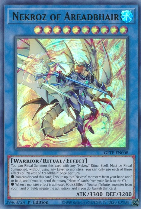 Nekroz of Areadbhair (8) (GFTP) - YuGiOh Single