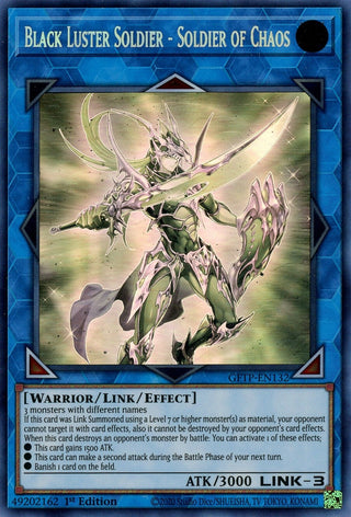 Black Luster Soldier - Soldier of Chaos (Ghost Rare) (132) (GFTP) - YuGiOh Single