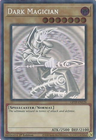 Dark Magician (Ghost Rare) (128) (GFTP) - YuGiOh Single