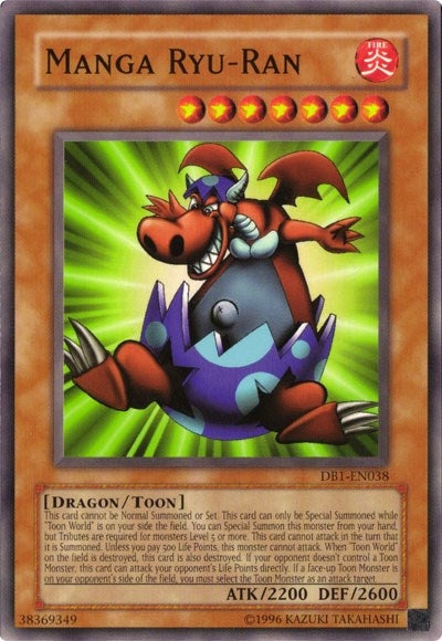 Manga Ryu-Ran (1038) (DB1) - YuGiOh Single