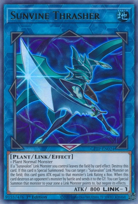 Sunvine Thrasher (24) (GFTP) - YuGiOh Single