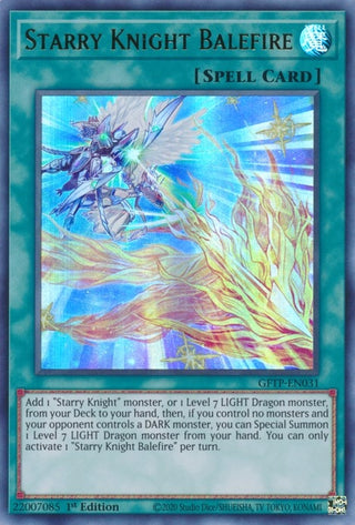 Starry Knight Balefire (31) (GFTP) - YuGiOh Single