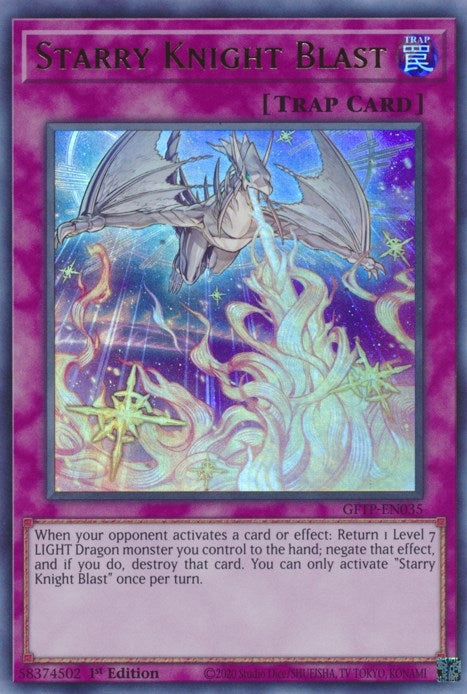 Starry Knight Blast (35) (GFTP) - YuGiOh Single