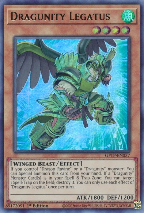 Dragunity Legatus (37) (GFTP) - YuGiOh Single