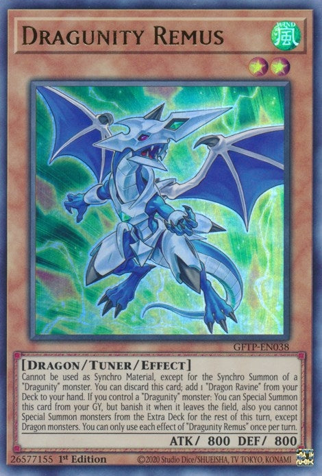 Dragunity Remus (38) (GFTP) - YuGiOh Single