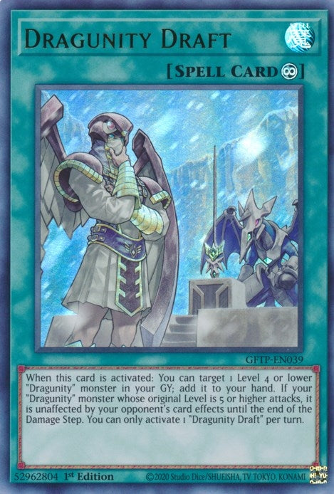 Dragunity Draft (39) (GFTP) - YuGiOh Single