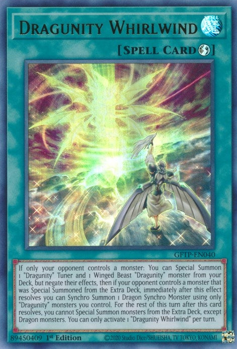 Dragunity Whirlwind (40) (GFTP) - YuGiOh Single