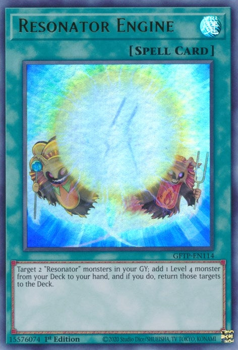 Resonator Engine (114) (GFTP) - YuGiOh Single