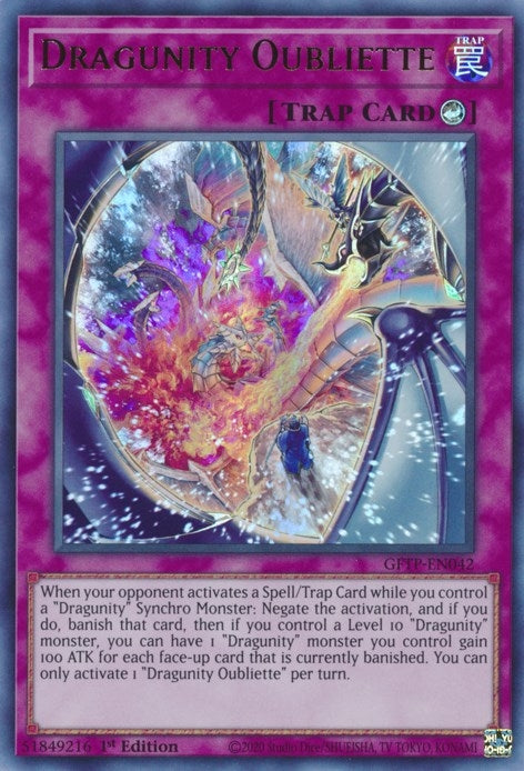 Dragunity Oubliette (42) (GFTP) - YuGiOh Single
