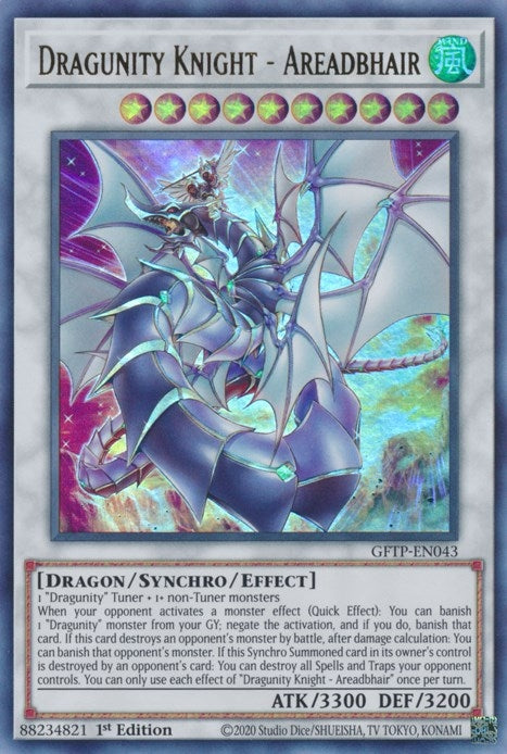 Dragunity Knight - Areadbhair (43) (GFTP) - YuGiOh Single