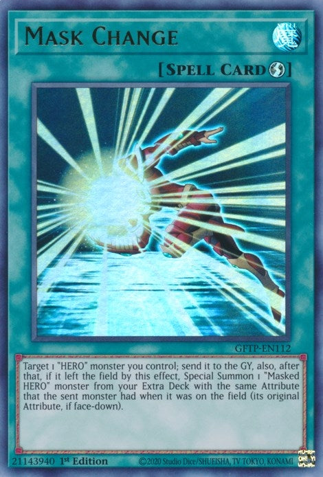 Mask Change (112) (GFTP) - YuGiOh Single