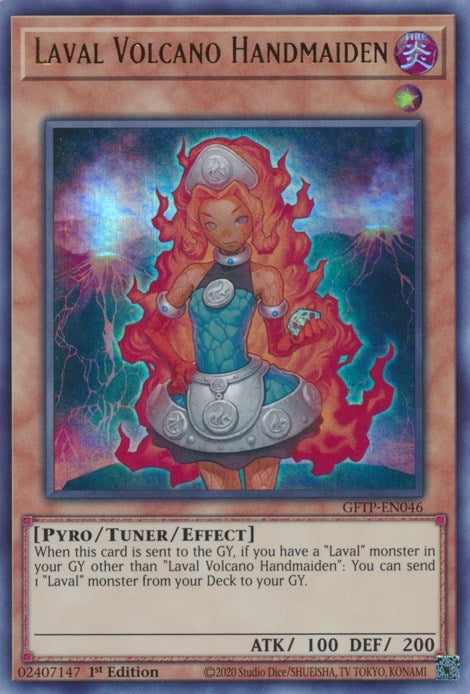 Laval Volcano Handmaiden (46) (GFTP) - YuGiOh Single