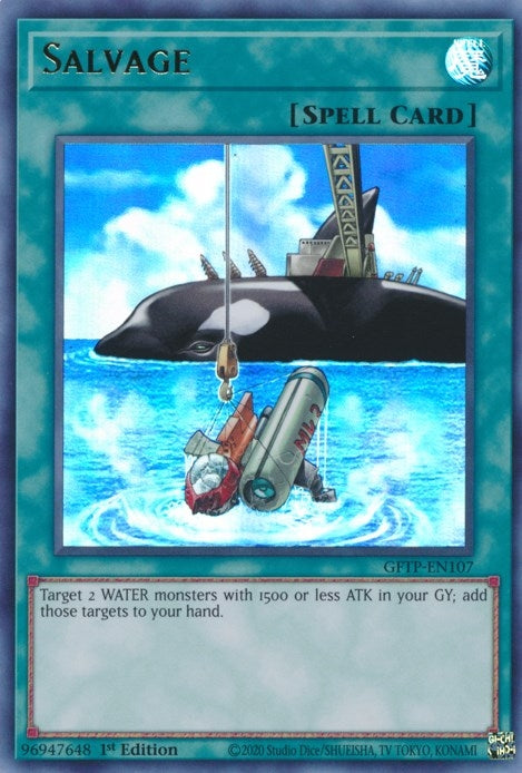 Salvage (107) (GFTP) - YuGiOh Single