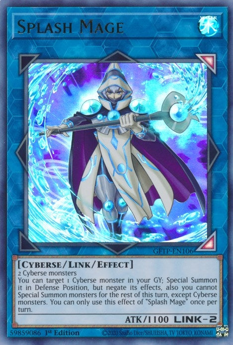 Splash Mage (106) (GFTP) - YuGiOh Single