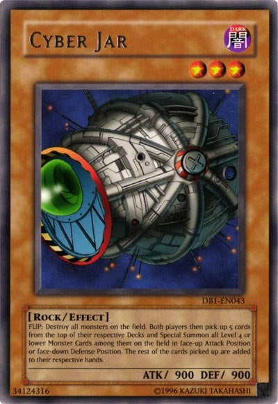 Cyber Jar (1043) (DB1) - YuGiOh Single