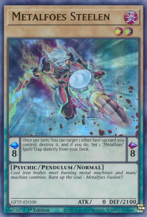 Metalfoes Steelen (100) (GFTP) - YuGiOh Single