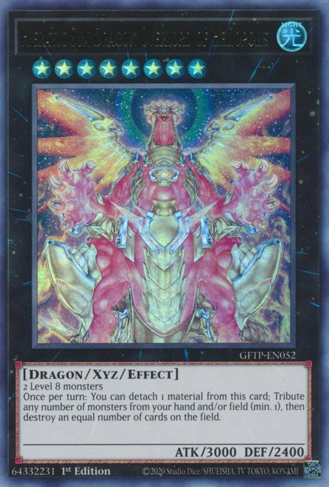 Hieratic Sun Dragon Overlord of Heliopolis (52) (GFTP) - YuGiOh Single