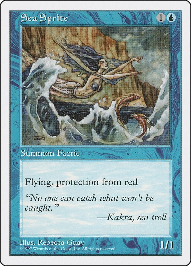 Sea Sprite [5ED] - MTG Single