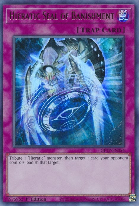 Hieratic Seal of Banishment (56) (GFTP) - YuGiOh Single