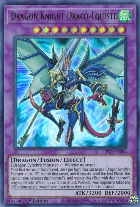 Dragon Knight Draco-Equiste (93) (GFTP) - YuGiOh Single