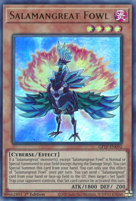 Salamangreat Fowl (92) (GFTP) - YuGiOh Single
