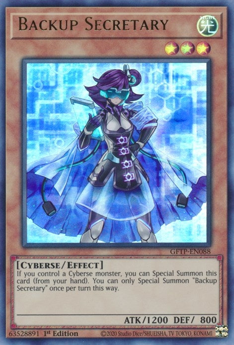 Backup Secretary (88) (GFTP) - YuGiOh Single