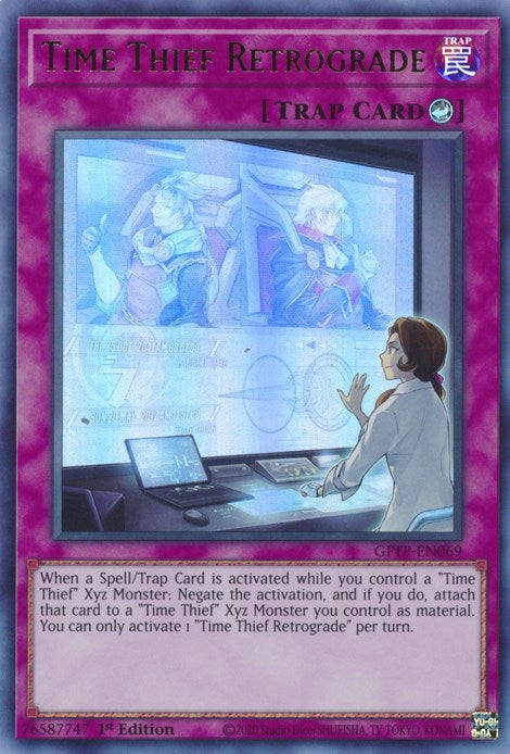 Time Thief Retrograde (69) (GFTP) - YuGiOh Single