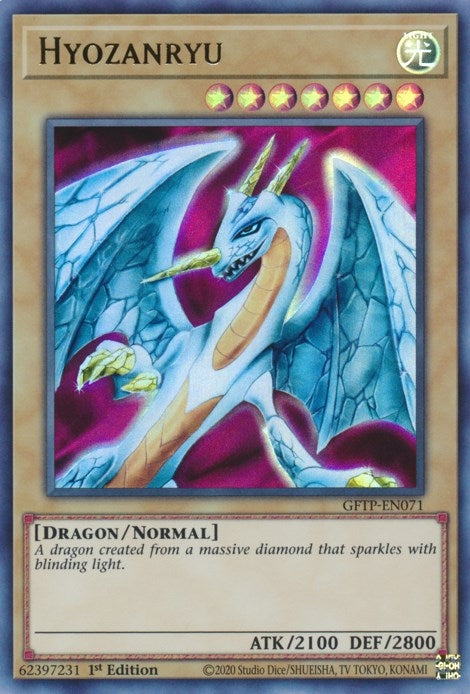 Hyozanryu (71) (GFTP) - YuGiOh Single