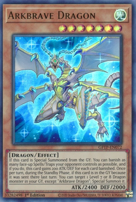 Arkbrave Dragon (72) (GFTP) - YuGiOh Single