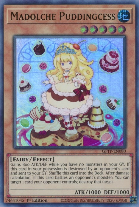 Madolche Puddingcess (80) (GFTP) - YuGiOh Single
