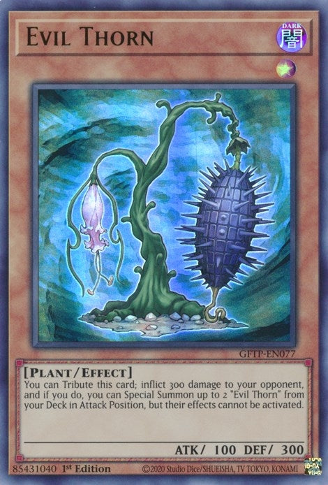 Evil Thorn (77) (GFTP) - YuGiOh Single