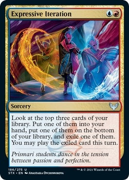 Expressive Iteration (186) [STX] - MTG Single