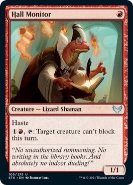 Hall Monitor (105) [STX] - MTG Single
