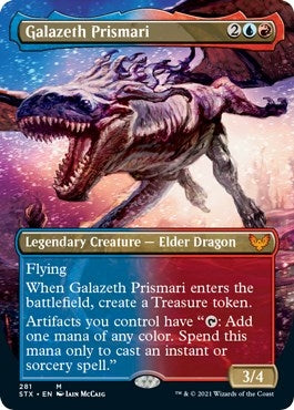 Galazeth Prismari (Borderless) (281) [STX] - MTG Single