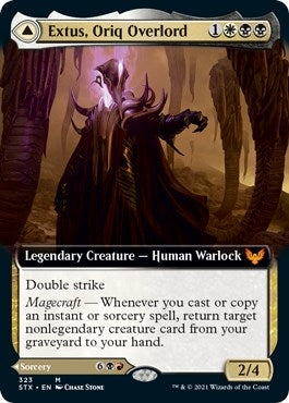Extus Oriq Overlord (Extended Art) (323) [STX] - MTG Single