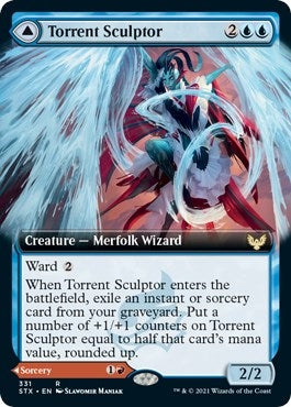 Torrent Sculptor (Extended Art) (331) [STX] - MTG Single