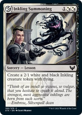 Inkling Summoning (195) [STX] - MTG Single