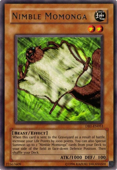 Nimble Momonga (1051) (DB1) - YuGiOh Single