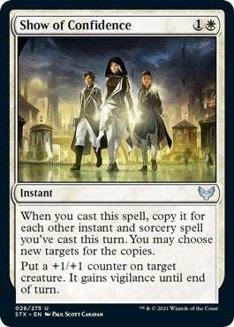 Show of Confidence (28) [STX] - MTG Single
