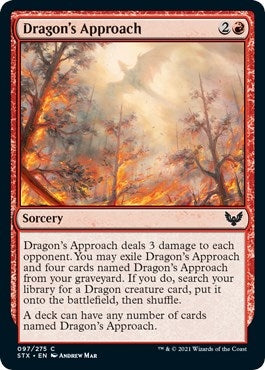 Dragon’s Approach (97) [STX] - MTG Single