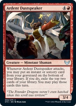 Ardent Dustspeaker (92) [STX] - MTG Single
