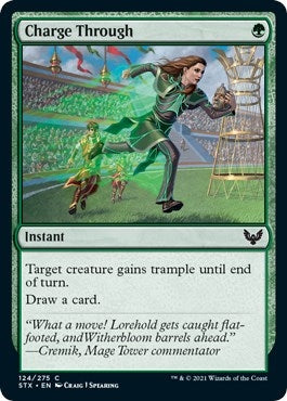 Charge Through (124) [STX] - MTG Single