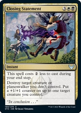 Closing Statement (169) [STX] - MTG Single