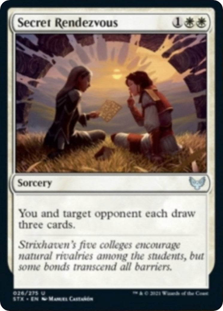 Secret Rendezvous (26) [STX] - MTG Single