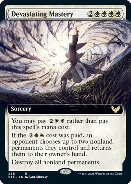 Devastating Mastery (Extended Art) (288) [STX] - MTG Single
