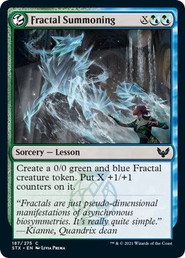 Fractal Summoning (187) [STX] - MTG Single