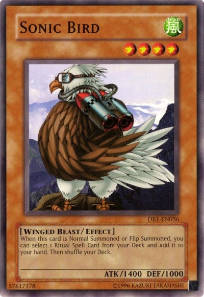 Sonic Bird (1056) (DB1) - YuGiOh Single
