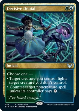 Decisive Denial (382) [PPSTX] - MTG Single