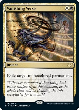 Vanishing Verse (244) [STX] - MTG Single